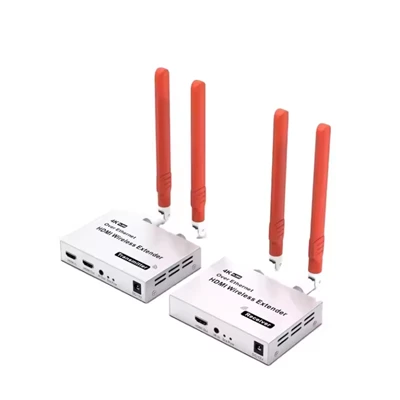 300M 4K trådløs HDMI-forlenger – 1TX til 4RX HDMI trådløs sender og mottakersett